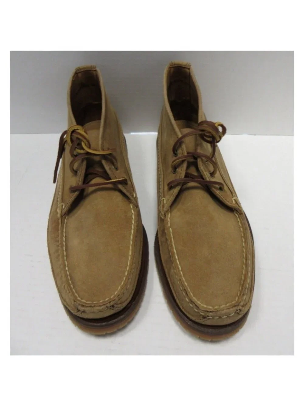 Red Wing Shoes Boots 10.5 E Tan Chukka Suede Heritage Vibram 9179 NEW